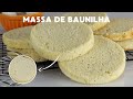 MASSA BRANCA DE BAUNILHA VERSÁTIL | Econômica e rende muito