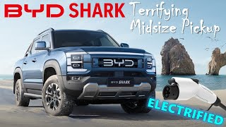 BYD Shark! a frighteningly good PlugIn Pickup available in Mexico