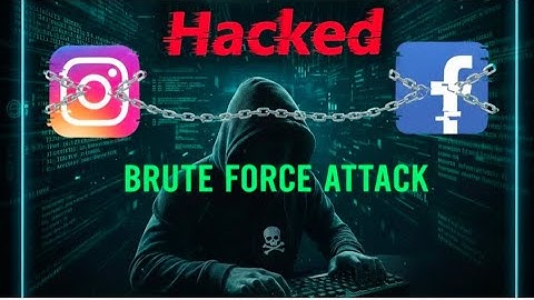 Brute force attack | How to hack instagram account | Hack password  | Instagram bruteforce 