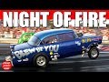 Gassers ScottRods AA Nostalgia Drag Racing Night of Fire Keystone Raceway Park