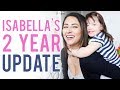 Isabella's 2 YEAR UPDATE | Language, sleep & raising a STRONG WILLED toddler | Ysis Lorenna