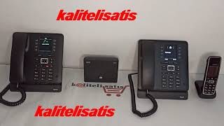Gigaset Maxwell 3 Dahili Analog & IP Kablosuz Telefon Santrali Gigaset Maxwell 3 Dahili Analog & IP Kablosuz Telefon Santrali