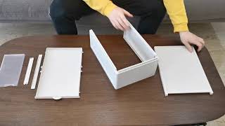 Sliding Shoe Bin Instructional