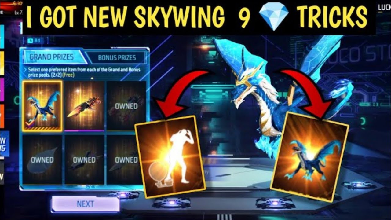 New Moco Store Free Fire | Guardian Drachen Animation Spin | Guardian Drachen Animation 1 Spin Trick