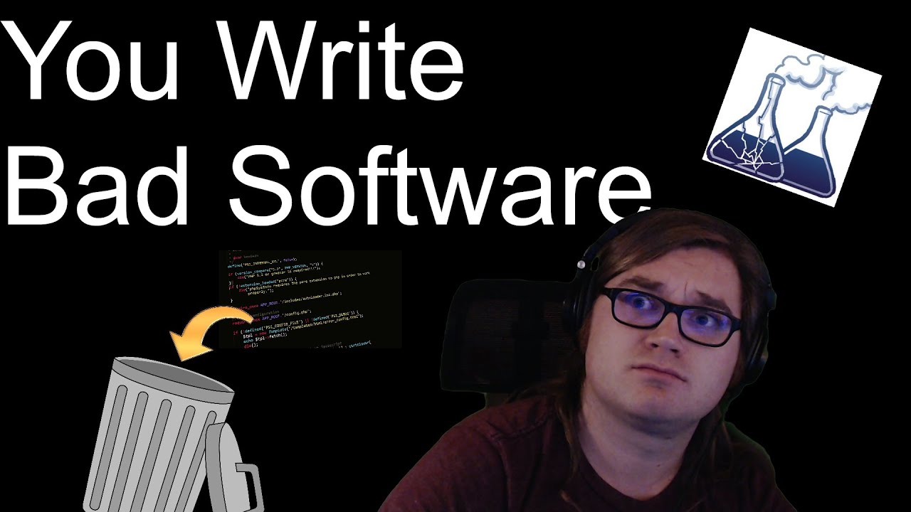 You Write Bad Software: A Reaction Video - YouTube