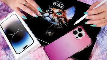 🎧ASMR Tapping & Scratching on APPLE PRODUCTS / boxes, iPad, iPhone, apple pen / NO TALKING