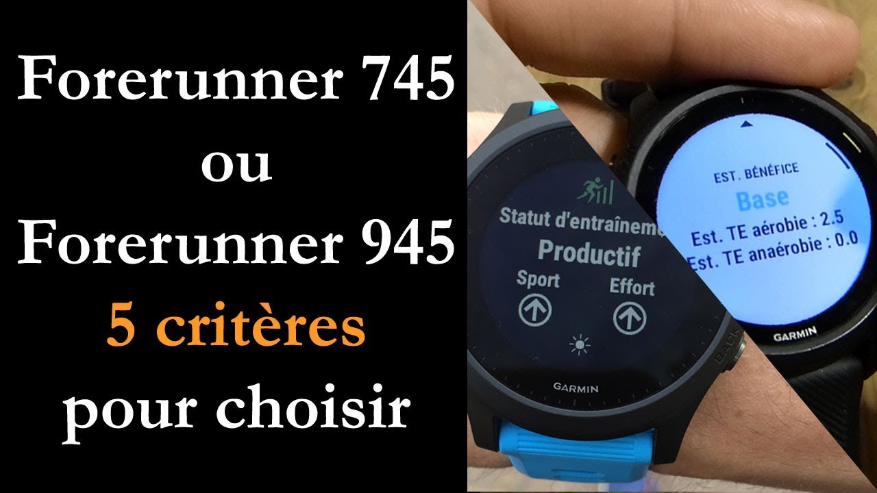 Test Garmin Forerunner 745 - montre connectée - UFC-Que Choisir