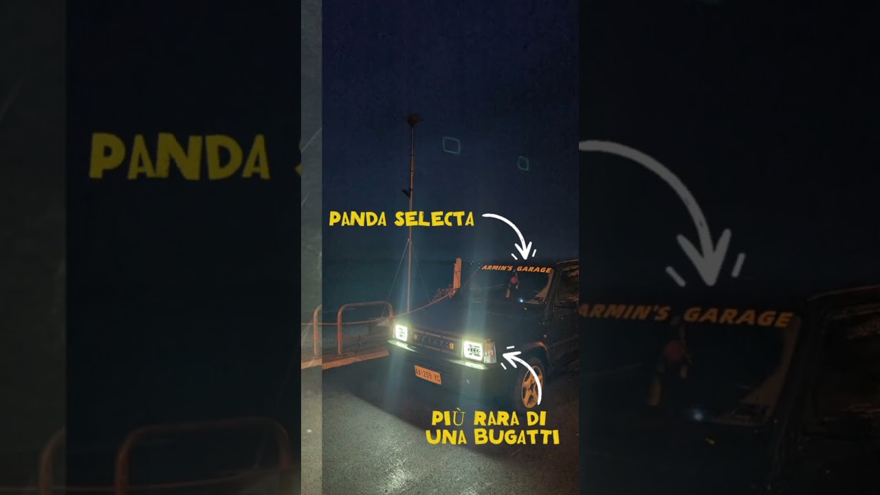 Voi lo sapevate che per l'Italia ne erano state prodotte pochissime? 🐼 #fiat #automobile #perte