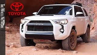 Toyota 4runner trd pro specifications: ▪
length/width/height/wheelbase – 191.3/75.8/72.0/109.8 in
(4,860/1,925/1,830/2,790 mm) ground clearance 9.6 (2...