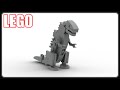 Godzilla Minifigure Lego MOC