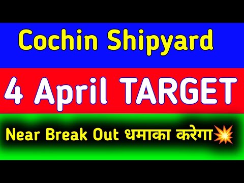 cochin shipyard share news today || cochin shipyard share news