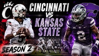 Cincinnati vs Kansas State 🔥 SEASON 2 Begins! | College Football 27 Dynasty