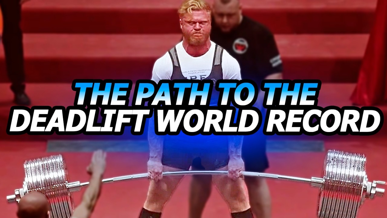 Colton Engelbrecht's progression toward the deadlift world record