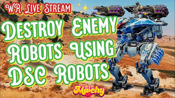 Destroy Enemy Robots Using DSC Robots 🥳 War Robots Live Stream WR Gameplay (part 1)