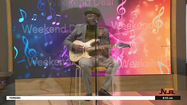 Presenters and Guest Dance to Ezbow's Live Performance of Dance Here for Me | Weekend Deal | NTA 