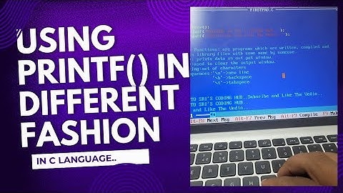 printf() in C Explained | Episode 4