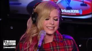 Avril Lavigne - I'm With You - Performs an Acoustic Medley on the Stern Show (2013)
