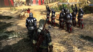 The speech even made geralt hyped up