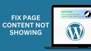 How To Fix WordPress Page Content Not Showing (EASY!)