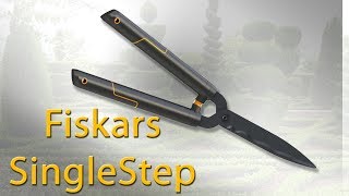 Кусторез FISKARS SingleStep (Обзор моих инструментов.) / Scissors for hedges. FISKARS SinglStep