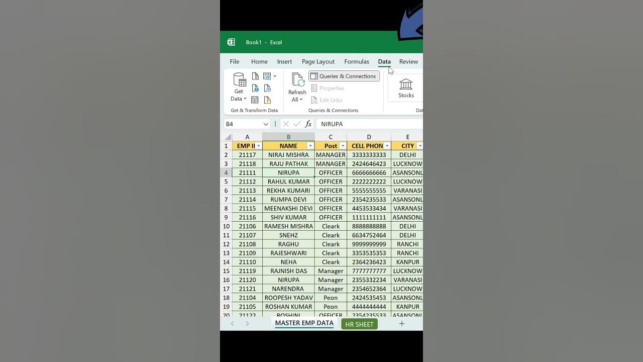 How to merge two table in excel power query tips youtube