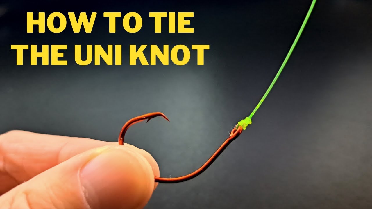 How To Tie The Uni Knot - The EASY WAY 