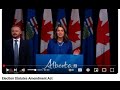 Premier Smith Introduces Bill 54  The Election Statutes Amendment Act. This Changes EVERYTHING!