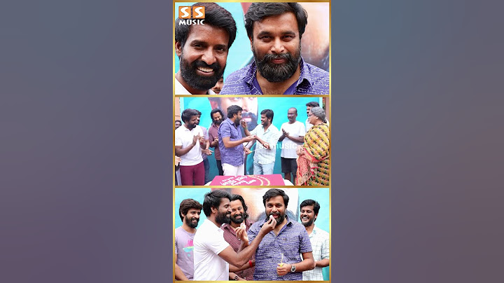 இந்தாங்க அண்ணா Cake சாப்பிடுங்க! ஆசையாக ஊட்டிவிட்ட Soori | Sasikumar | Soori