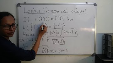 Laplace Transform for Integral