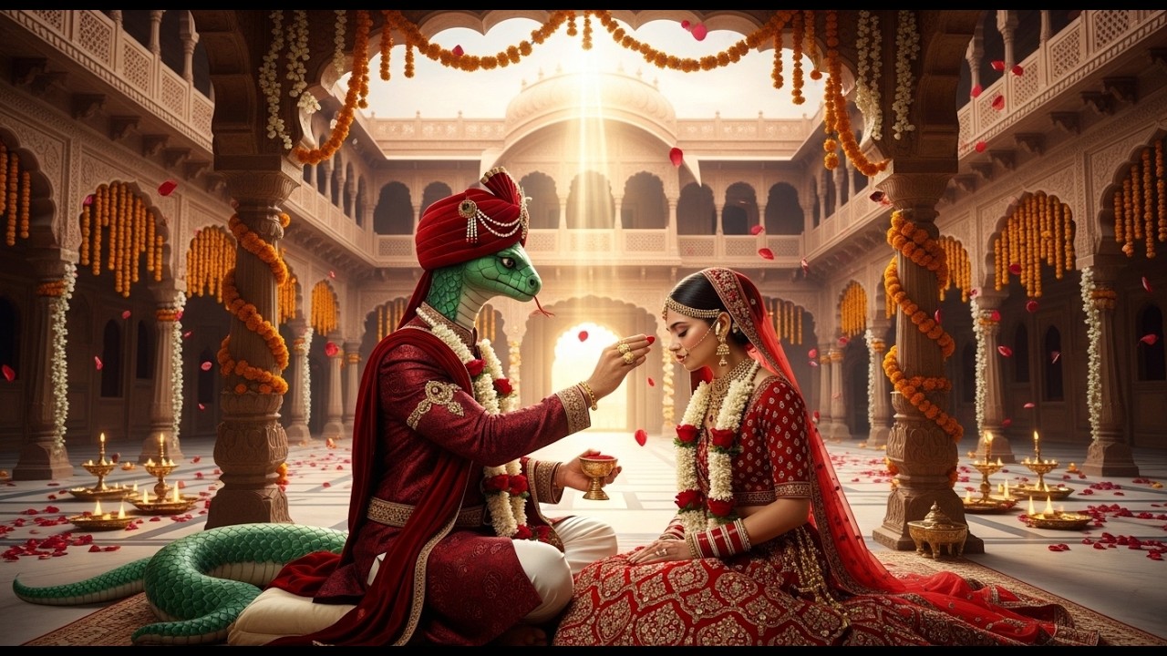 एक साँप ने क्यों की राजा की लड़की से शादी और फिर क्या हुआ |Emotional Mythological Story |#snakestory