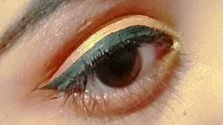 Haldi function eye makeup tutorial