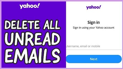 How to Delete all Unread Emails on Yahoo Mail? Clear all Unread Emails in Yahoo Mail on PC 2024