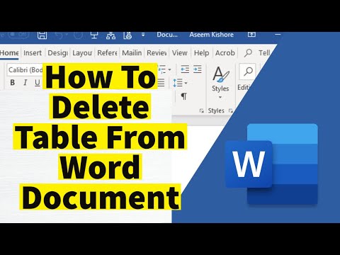 How to Delete