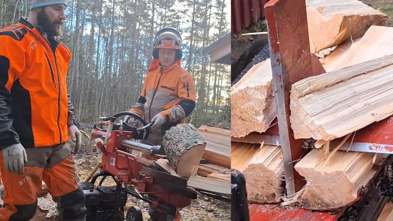 Tehkää tämä Timco halkomakoneelle! - Kyläsepän päivitys terän säädöllä