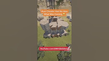 Rust Cheater Had No Idea What Was Coming 😂 #rust #shorts