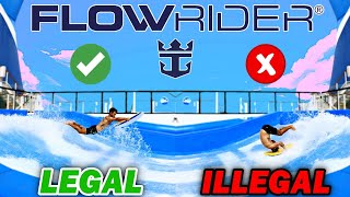 BOOGIEBOARD TRICKS (ALL LEVELS) - Royal Caribbean's Flowrider