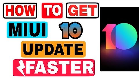 REDMI NOTE 4 | GET MIUI 10 UPDATES FASTER | BETA/STABLE | 😇