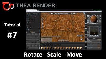 Thea Render --- Rotate / Scale / Move --- Tutorial #7