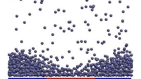 Surface Tension Driven Flow and Marangoni Effect in Molecular Dynamics