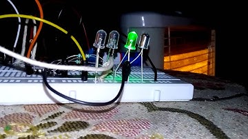 BINARY NUMBER COUNTER USING 555 TIMER AND CD4520BE IC