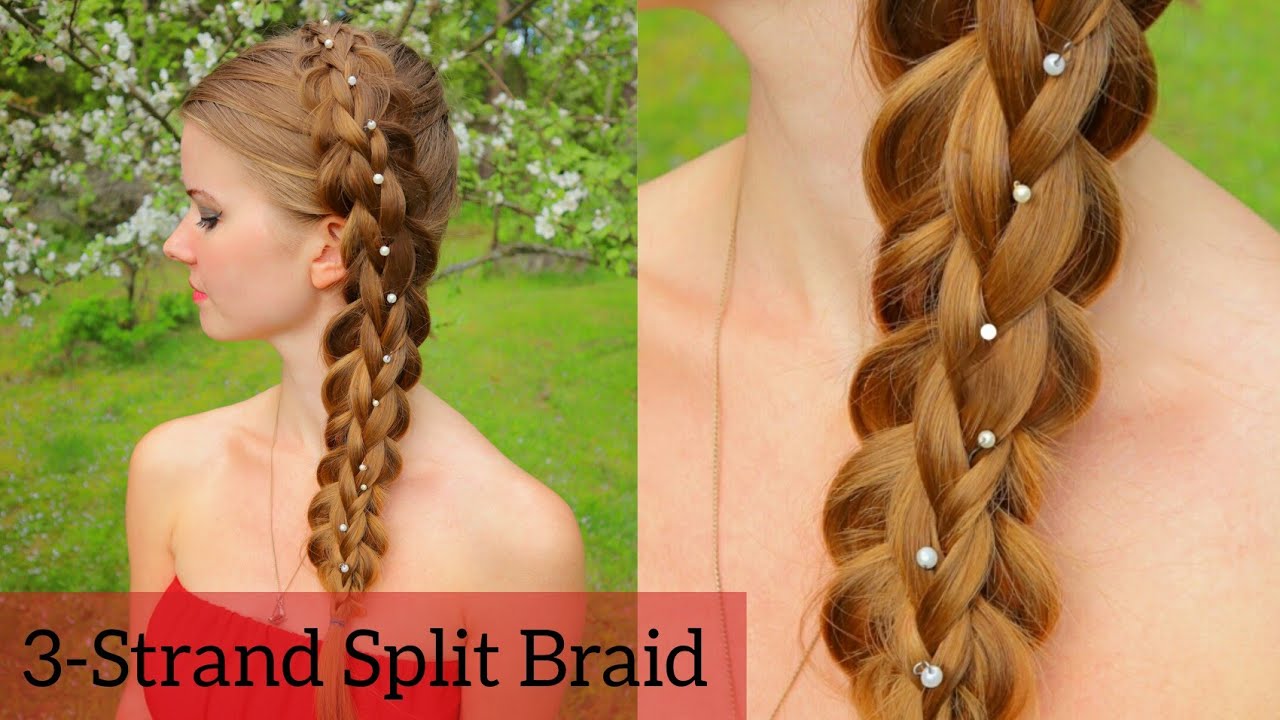 3-Strand Split Braid, 3D Braid, Braids & Braidstyles