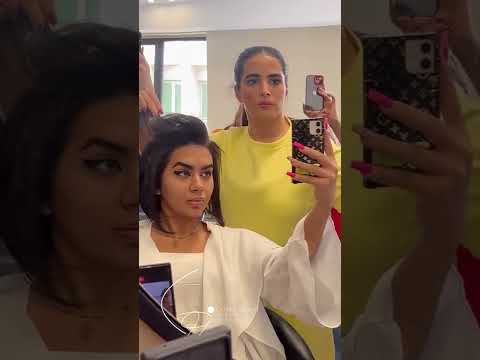 آموزش براشینگ جلو مو   براشینگ استایل مو کرلی
