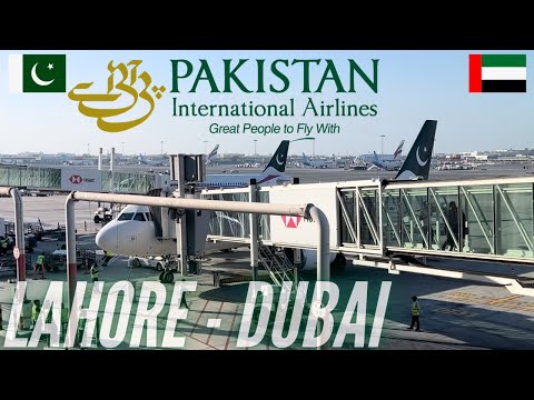 Trip Report | Pakistan to Dubai | Lahore - Dubai | PIA Economy Class | Airbus A320