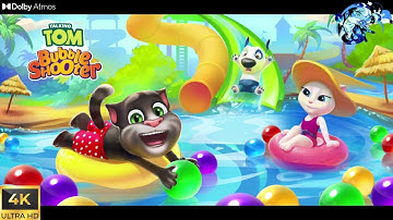Talking Tom Bubble Shooter Gameplay Walkthrough #1 - Level 1 To 9