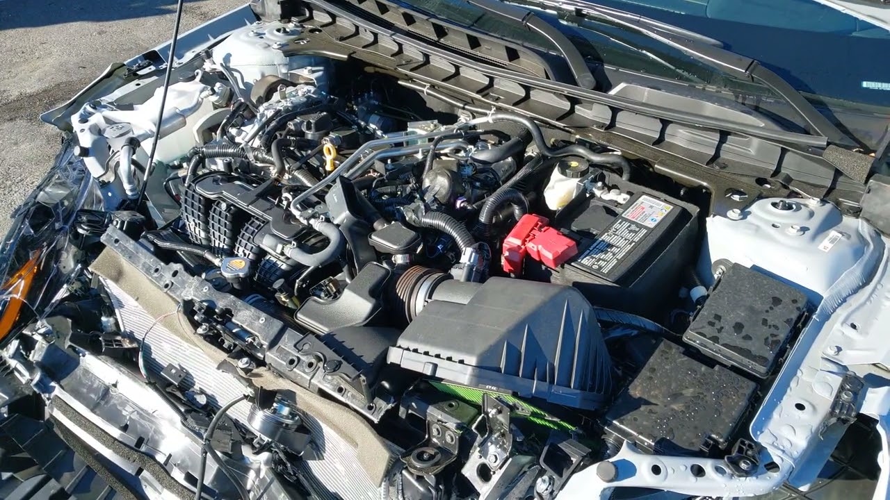 Звук мотора Nissan PR25DD 2.5 (awd) от 2023 Nissan Altima Sr Intelligent Awd 1N4BL4CW9PN411732