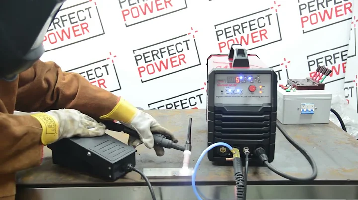 How to Switch TIG Welding Foot Pedal, TIG AC/DC 200 Pulsed D, By Perfect Power Welders