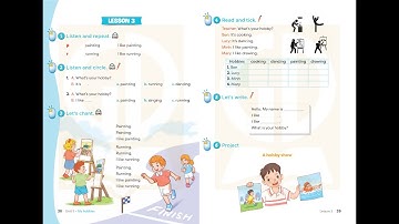 Tiếng Anh 3 Global Success - Unit 5: My hobbies (Lesson 3)