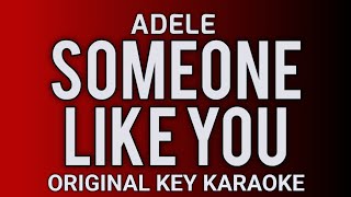 Adele - Someone Like You - Karaoke