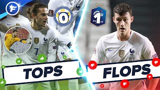 Bosnie-France (0-1) : Antoine Griezmann sauve la France, Benjamin Pavard dépassé | Tops et Flops