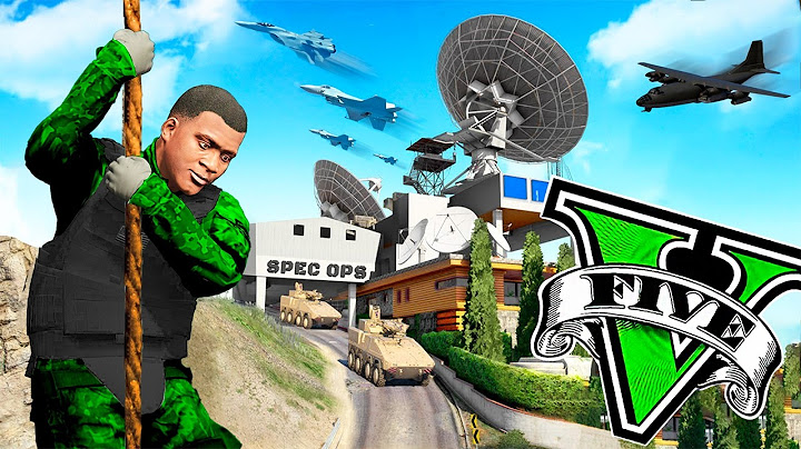 La CASA de Franklin es la NUEVA BASE de las FUERZAS ESPECIALES en GTA 5